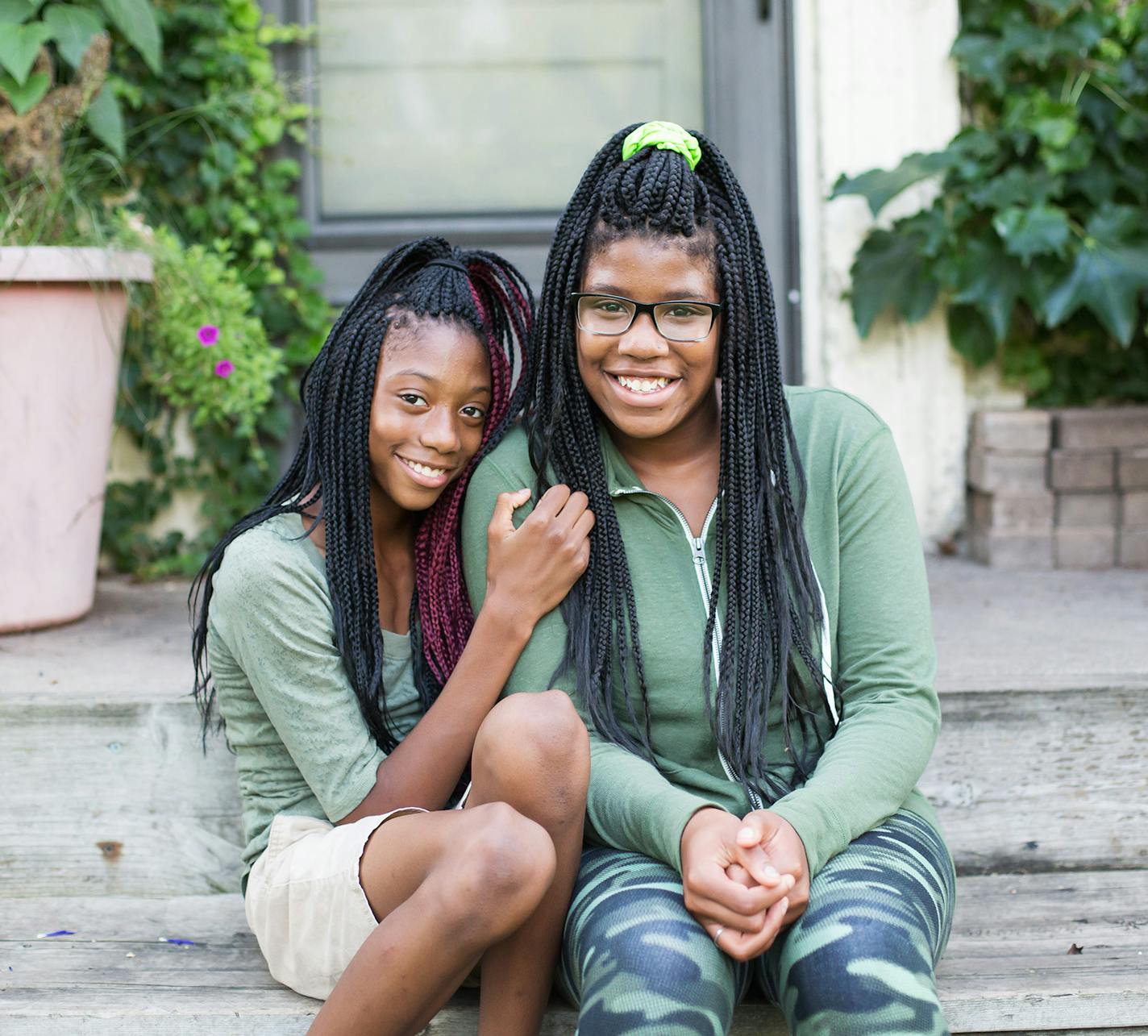 Sisters Mary, left, and Treasure are Minnesota's Waiting Children for October.