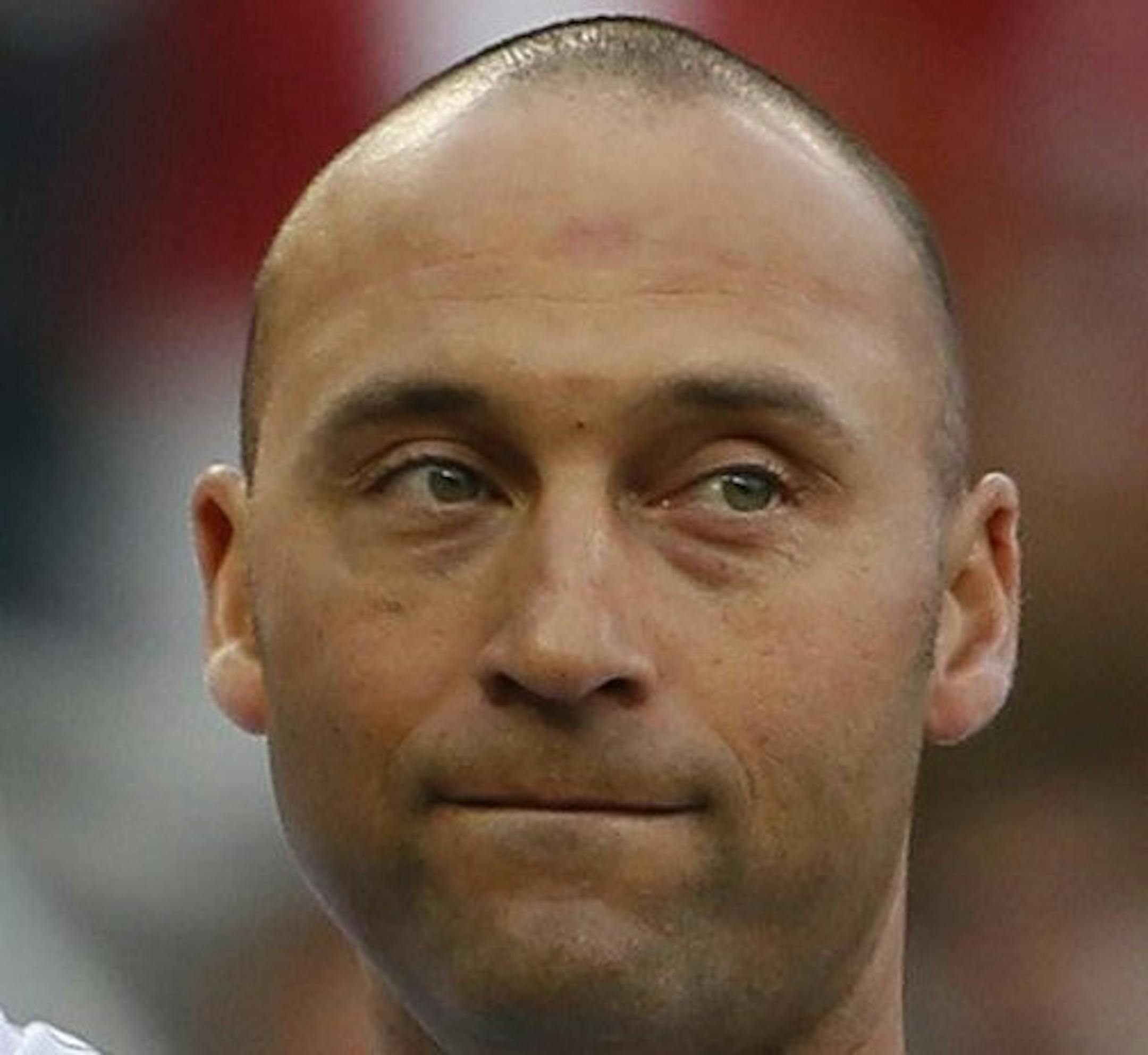 Derek Jeter of the New York Yankees during player introductions at the All-Star Game at Target Field in Minneapolis on Tuesday, July 15, 2014. The A.L. won, 5-3. (Jerry Holt/Minneapolis Star Tribune/MCT) ORG XMIT: 1155107