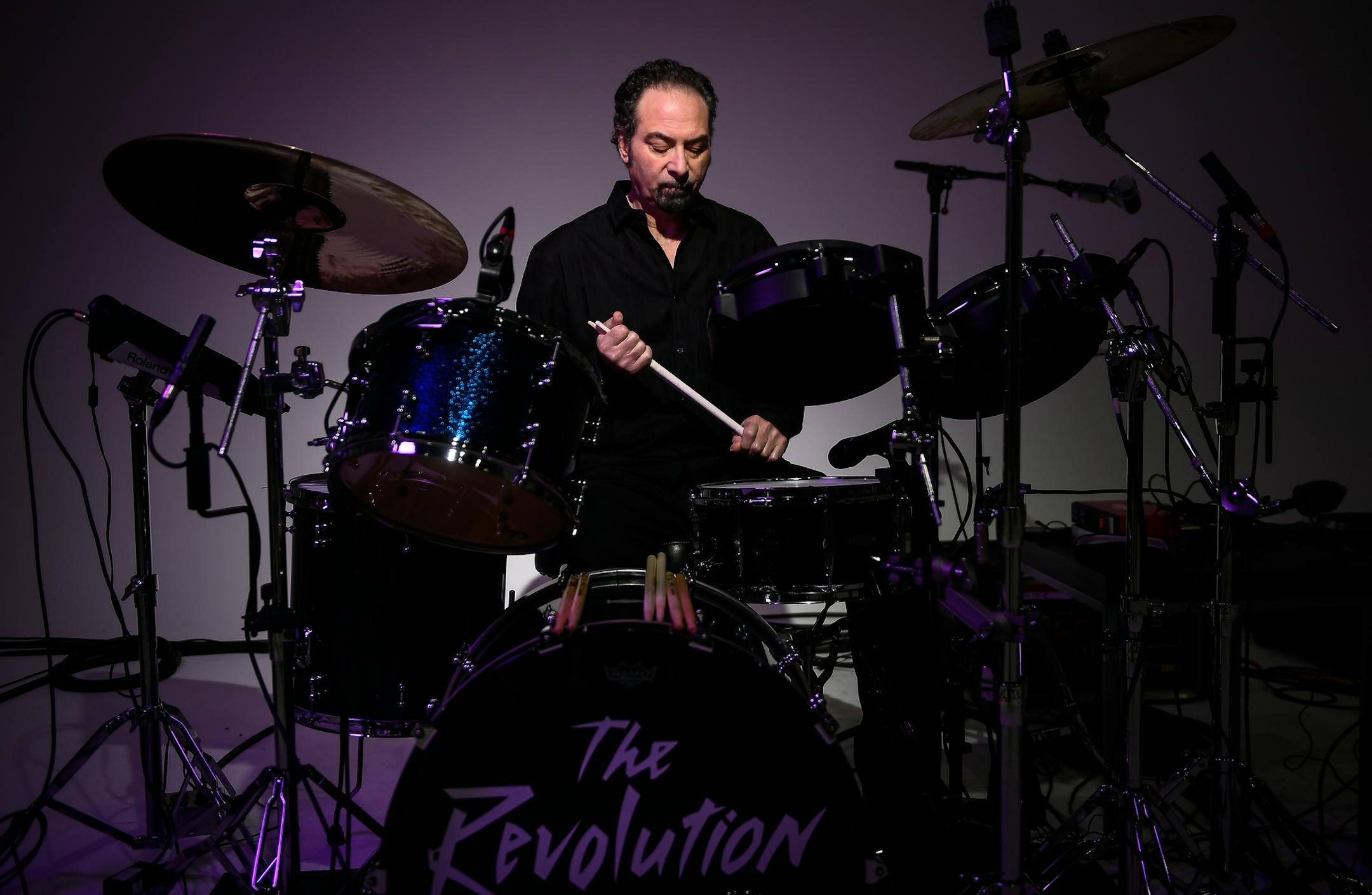 Bobby Z was photographed at Studio 1414 on Friday, April 14, 2017 in Minneapolis, Minn. ] AARON LAVINSKY &#xef; aaron.lavinsky@startribune.com Bobby Z was photographed at Studio 1414 on Friday, April 14, 2017 in Minneapolis, Minn. One year anniversary story on Prince's death.