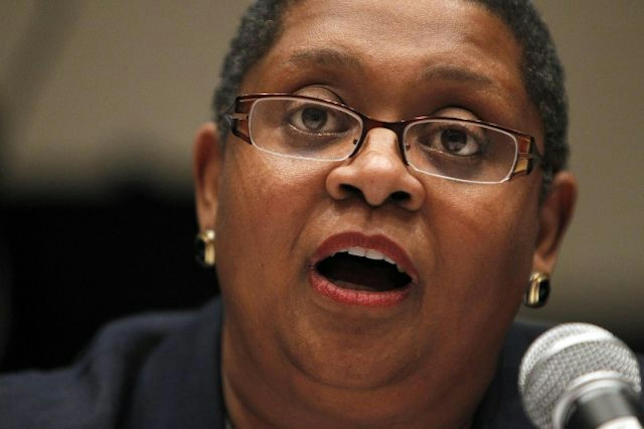 Minneapolis Schools Superintendent Bernadeia Johnson.