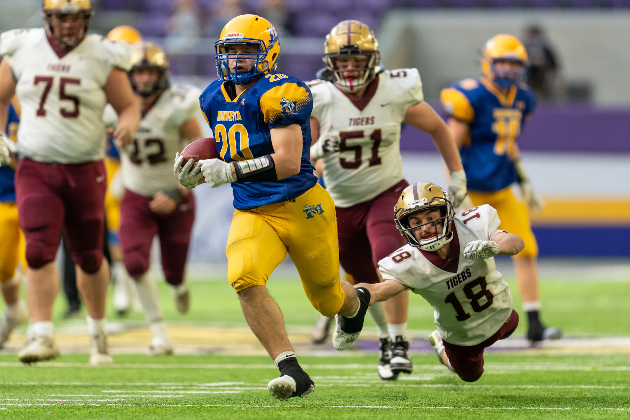 Minneota overwhelms Springfield in Class 1A Prep Bowl, wins ninth state ...