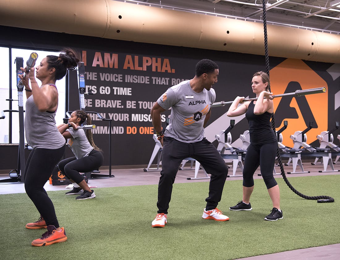 Want to be an Alpha? Check out Life Time Fitness' full-body workout