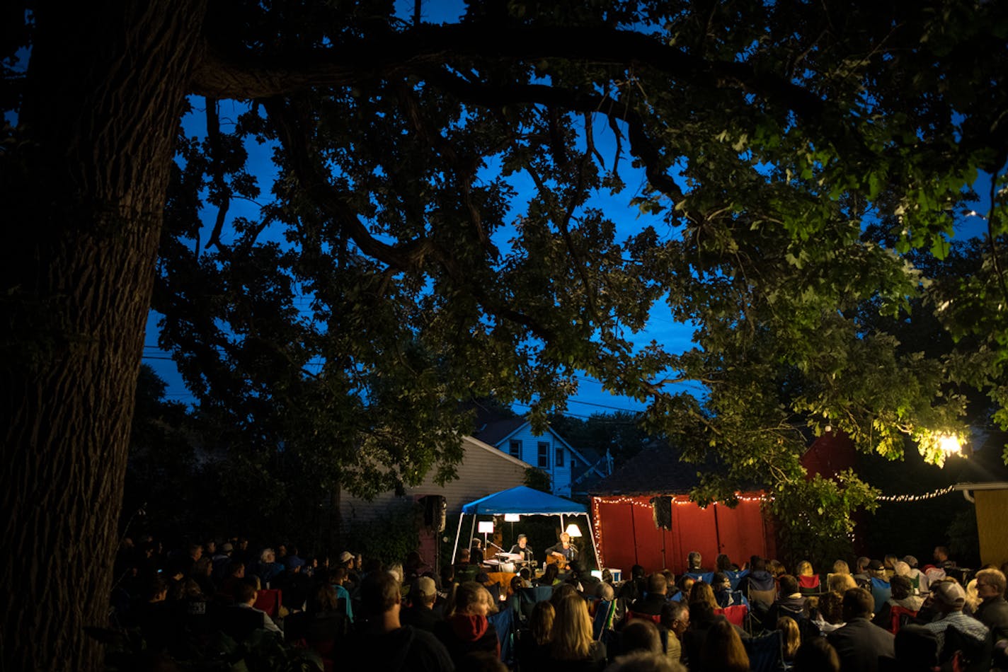 The Pines performed at St. Paul's Grand Oak Opry.