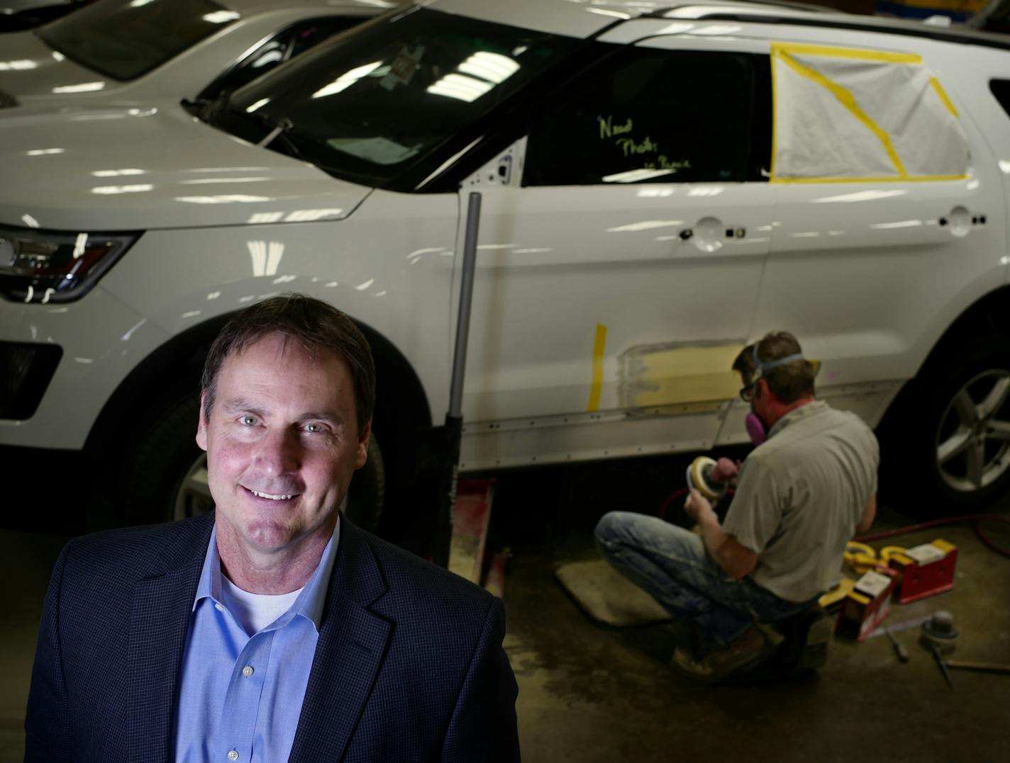 Duane Rouse is CEO of ABRA Autobody. It is now on its second private-equity owner in several years, is acquiring its way to becoming one of the biggest chains nationally in a still regional-and-fragmented industry..]Richard Tsong-taatarii@startribune.com