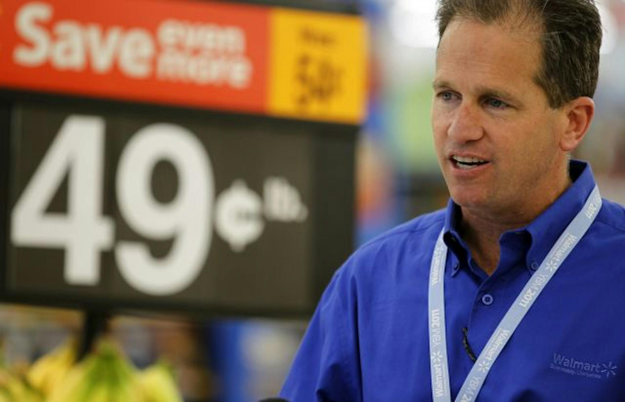 "It's fair to say we went too far," Joel Anderson said of Wal-Mart's cutback of products offered at its stores. Consumers disagreed with the move, and 8,500 products are going back onto stores' shelves.