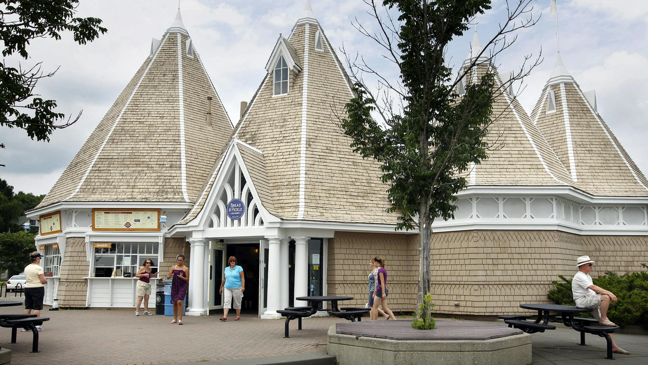 The whimsical refectory at Lake Harriet has been home to Bread & Pickle since 2011.
