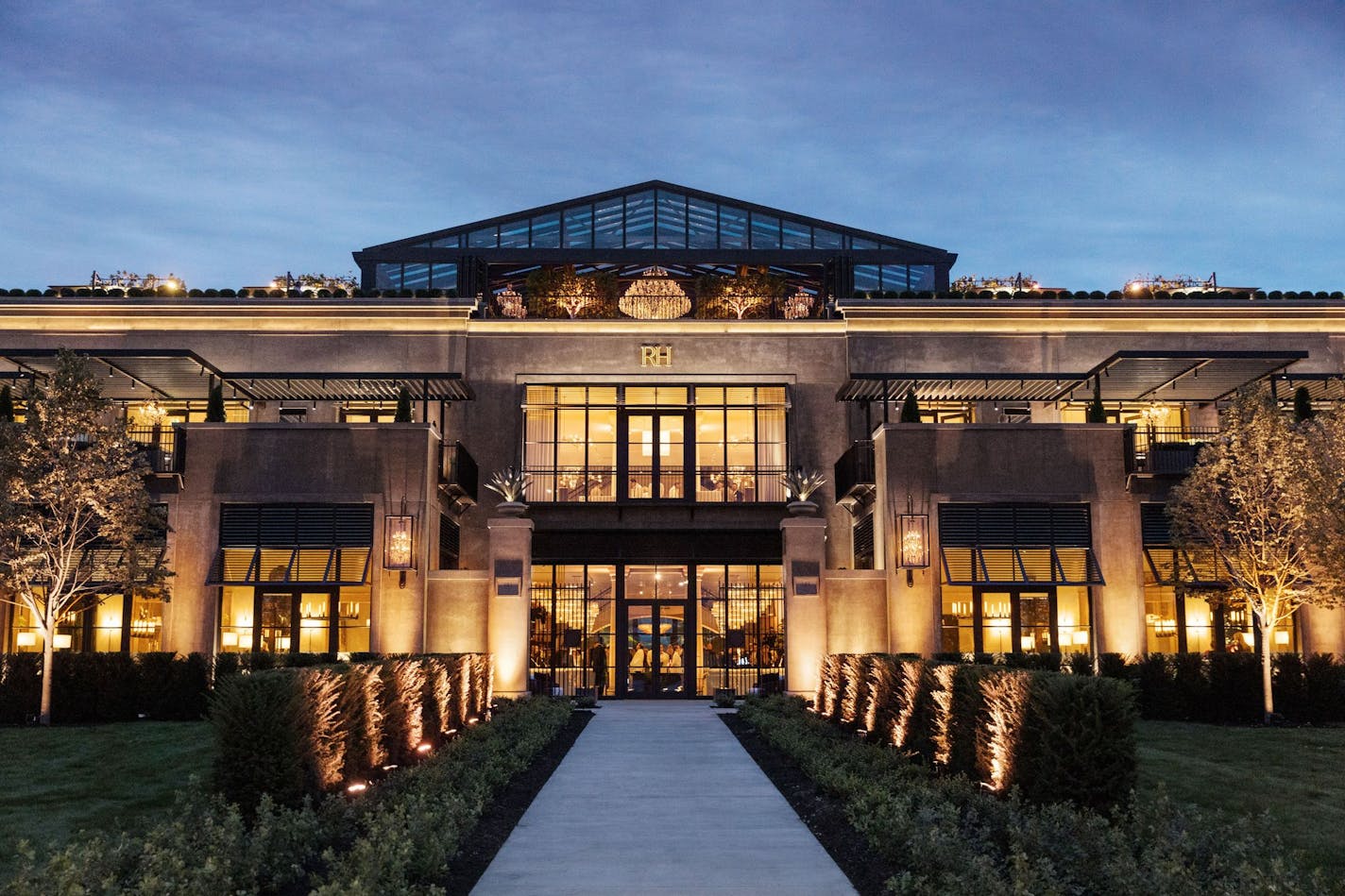 The new Restoration Hardware flagship store has opened by Southdale.