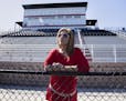 Alan Markfield/Netflix Brittany Wagner, East Mississippi Community College's athletic instructional adviser, in the Netflix series "Last Chance U."