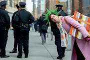 Carrie Preston takes liberties in the police drama "Elsbeth."