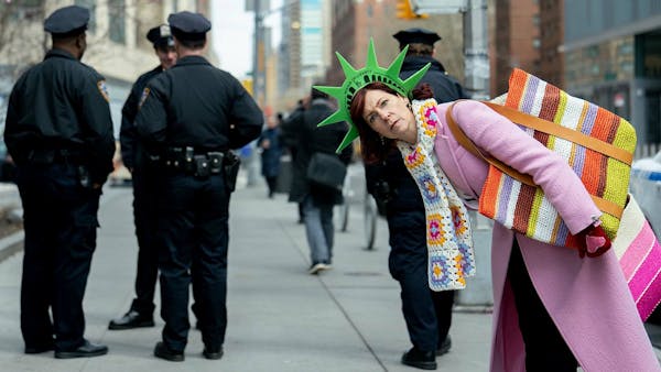 Carrie Preston takes liberties in the police drama "Elsbeth."