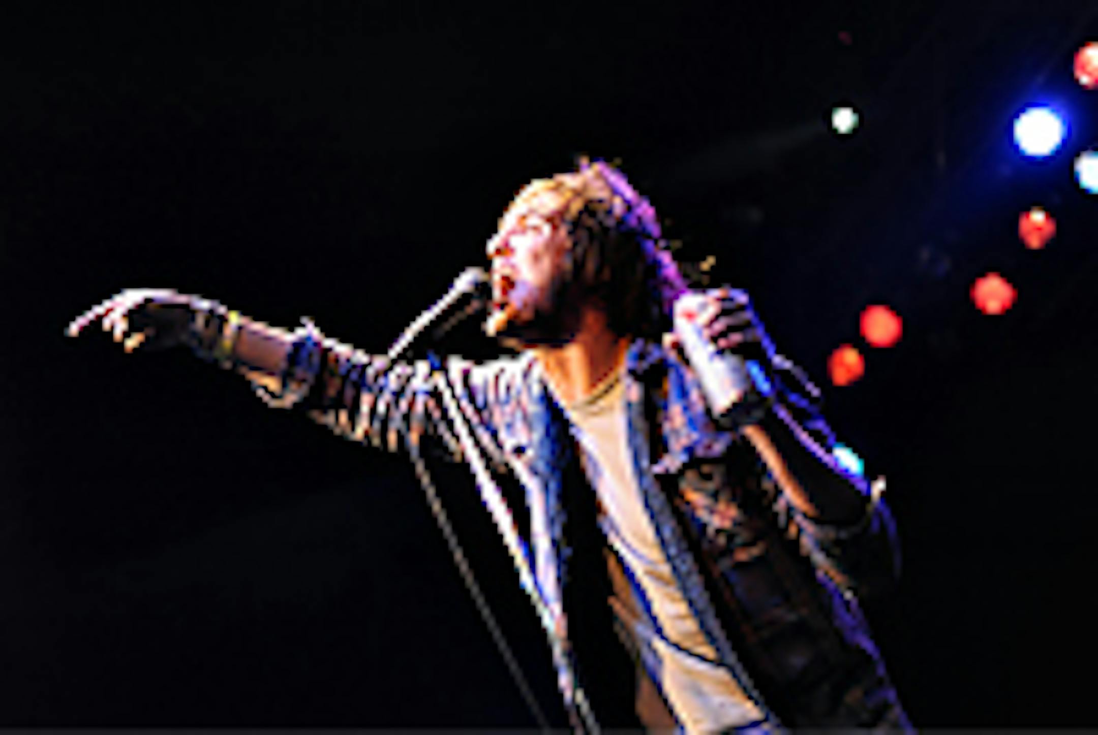 Erik Hendrickson sings at the Replacements Tribute on Saturday night at First Avenue