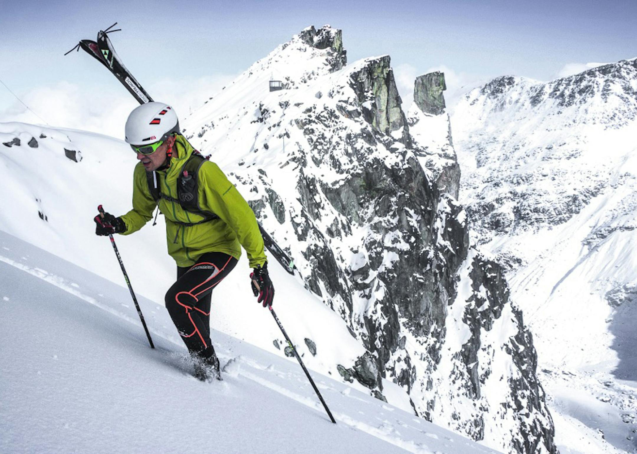 Eric Carter trained in Whistler, British Columbia.