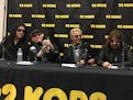Ex-Kiss bandmates Simmons and Frehley talk 'family biz' ahead of tonight's concert