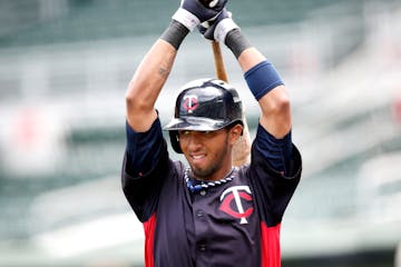 Twins infielder Eddie Rosario during last spring training.