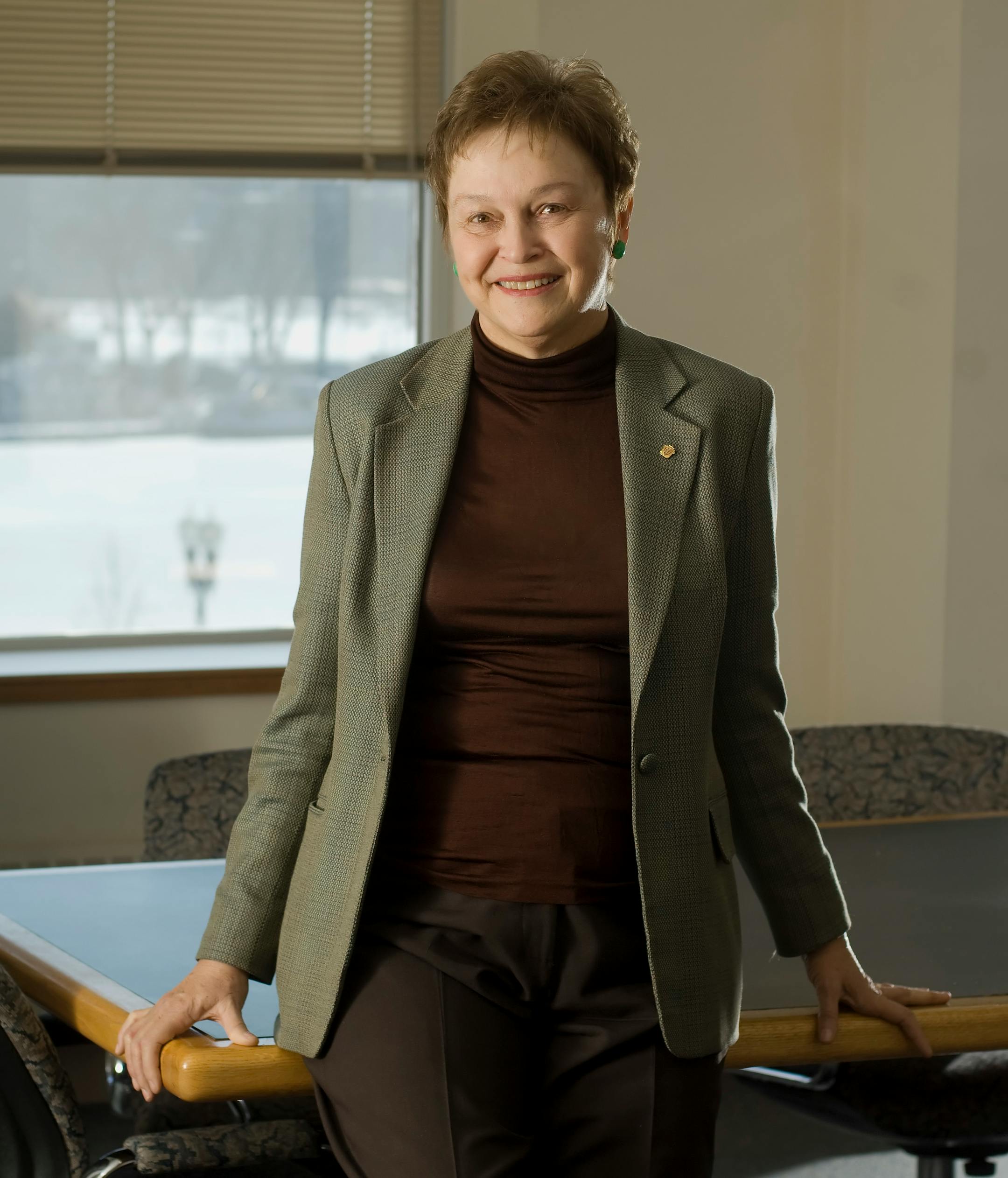 Jeanne Schleh made an impact outside the courtroom, as well as in it. She's been involved in legislation related to battered women and child abuse for decades.