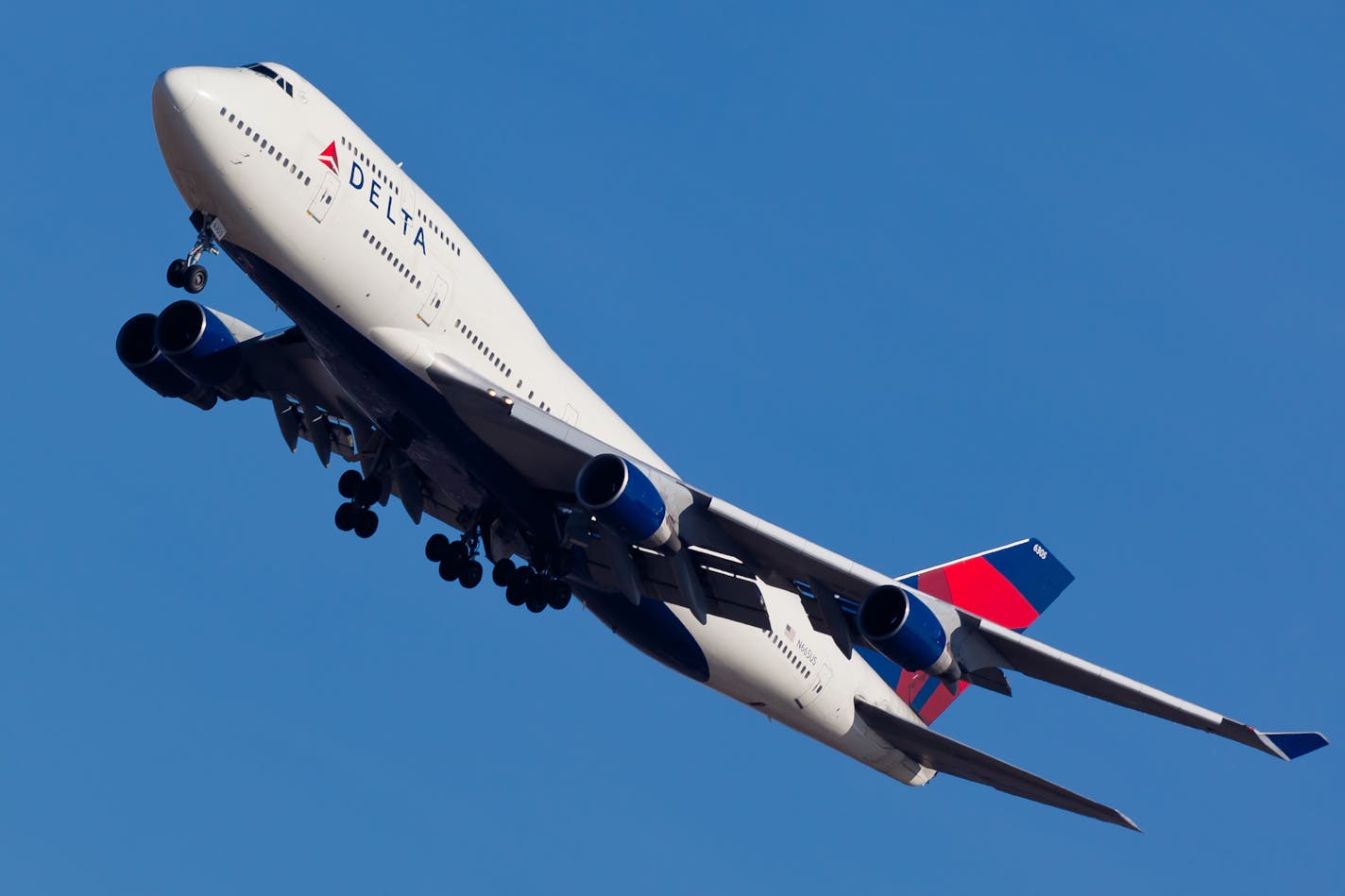 A Delta flight in 2011.