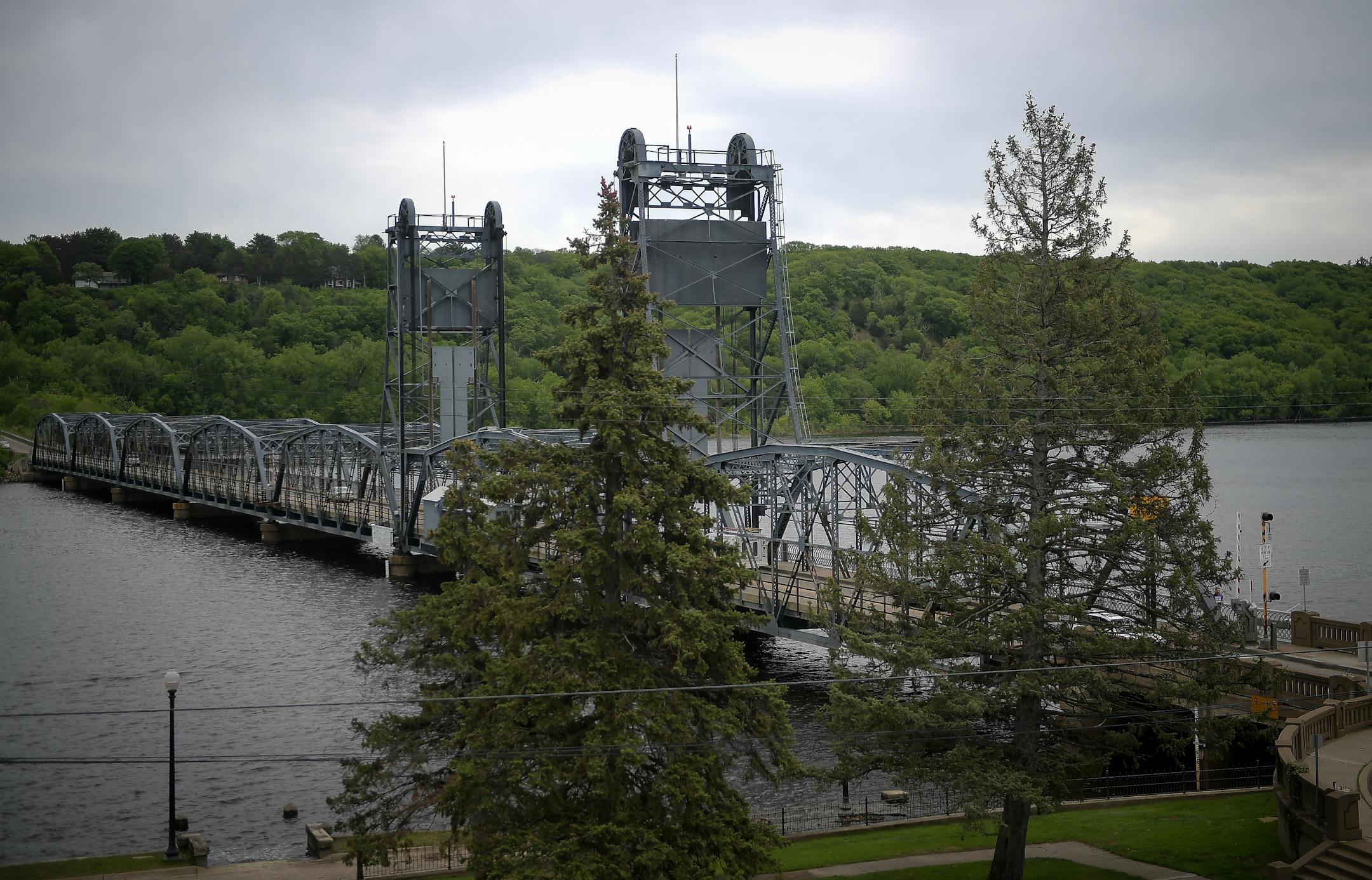 The old lift bridge in Stillwater