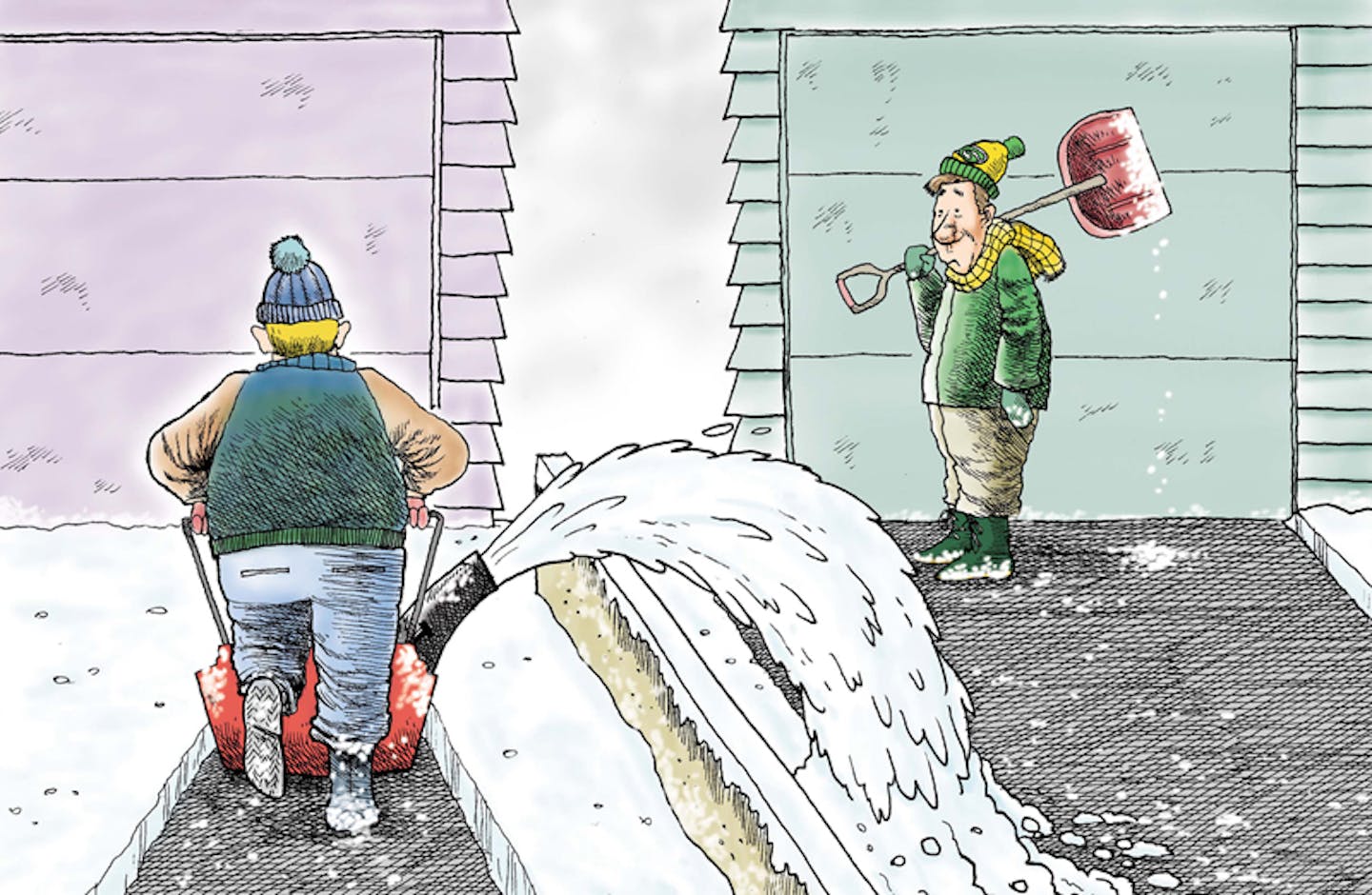 Letter of the Day (Dec. 11) Snow removal etiquette