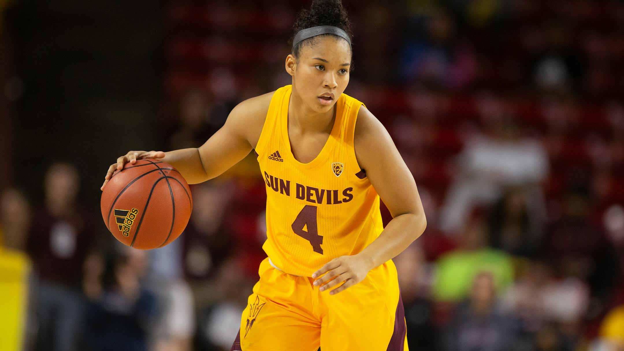 Arizona State's Kiara Russell in February.