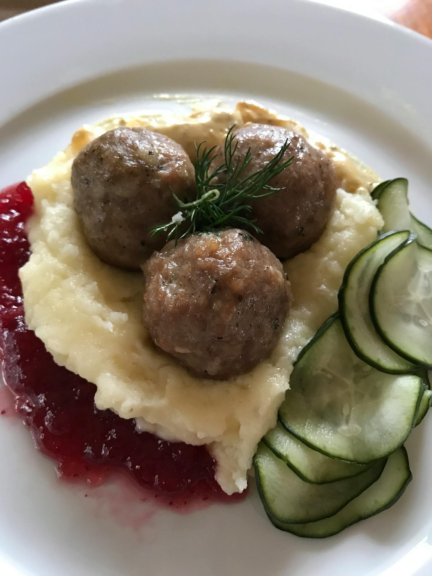 Instagrammer Carol Parry is eating the Star Tribune's 40 Iconic Dishes of the Twin Cities in 40 days. The Swedish meatballs and potatoes from Fika: Not just any potatoes- these are smooth and rich with a smokey undertone. I could eat a vat of them!