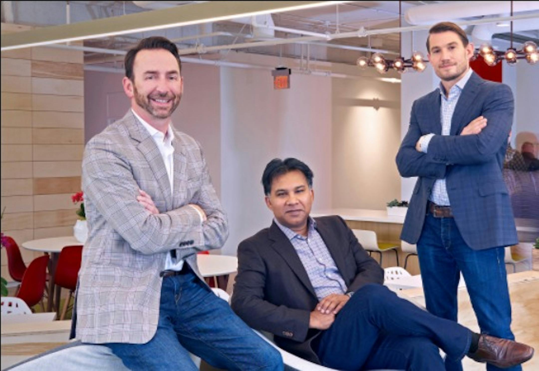 Horizontal Integration worked out the kinks of merging marketing and technology and is now a $90 million firm. Above, executives Jeremy Langevin, Sabin Ephrem and Chris Staley.