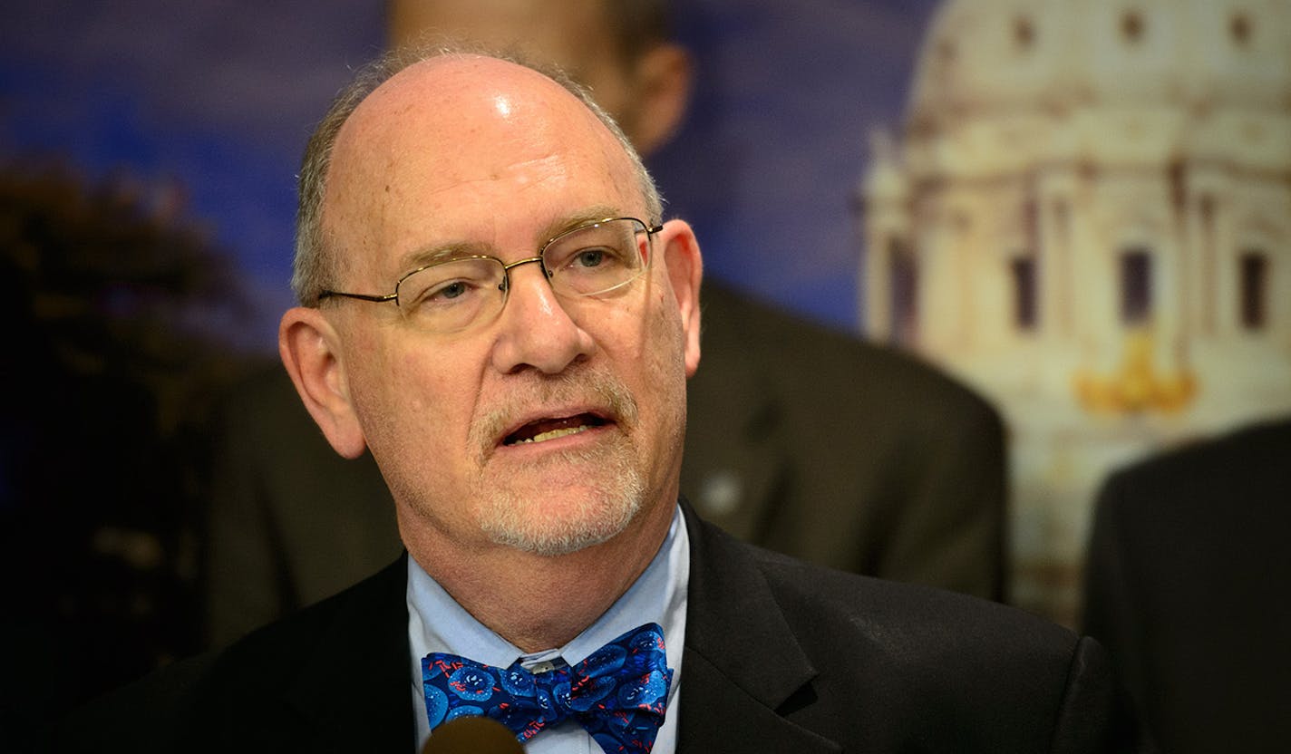 Minnesota Department of Health Commissioner Dr. Edward Ehlinger, shown in 2014.