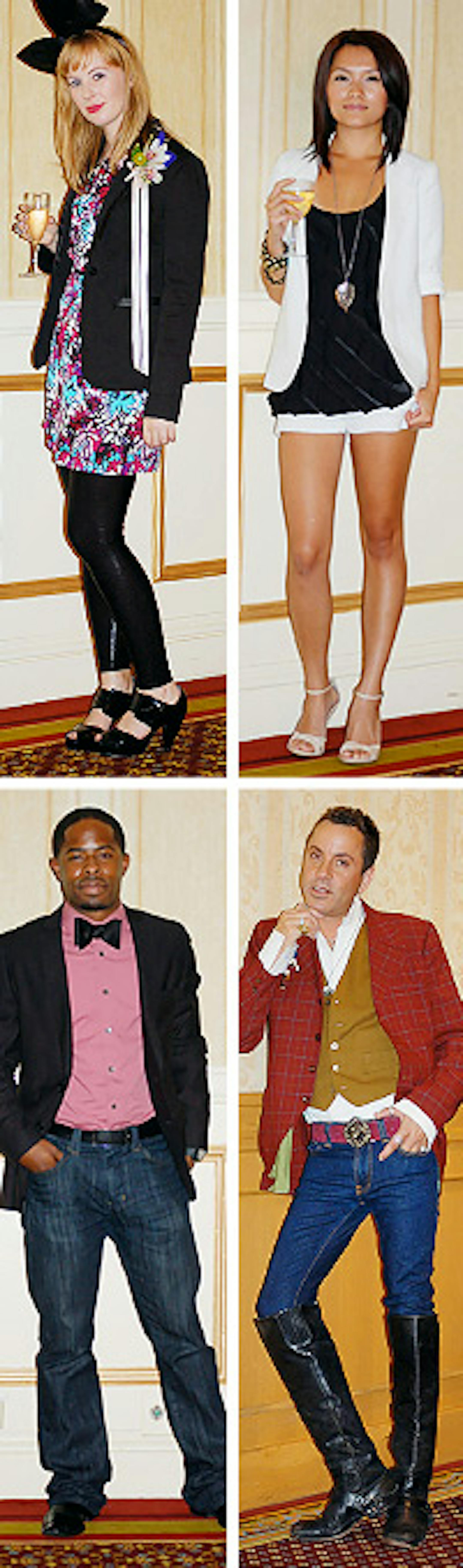 Clockwise from top - Beth Hammarlund, Lisa Lee, Richard Anderson, Nicholas Hooks