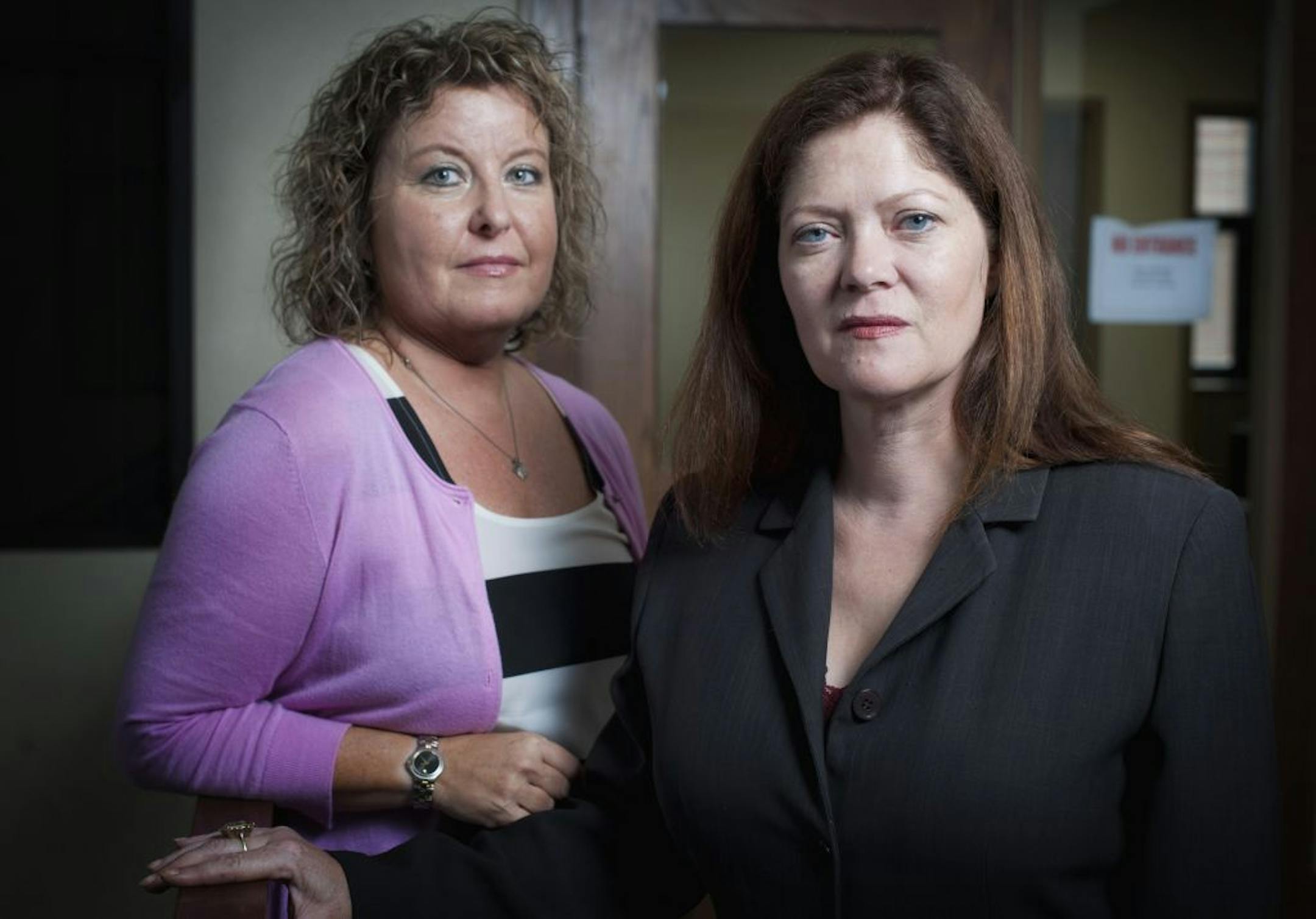 Public defenders Lauri Traub and Christine Funk are challenging the credibility of the St. Paul police crime lab in four cases.