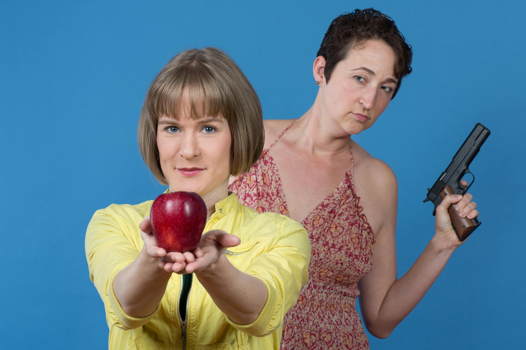 Natalie Rae Wass and Mo Perry in "Apple Picking."