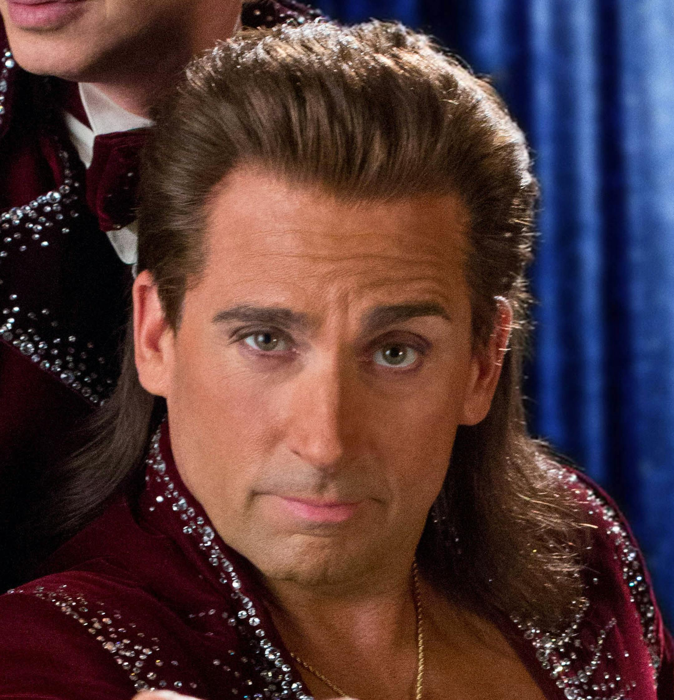 FILE - This undated publicity file photo released by Warner Bros. Pictures shows Steve Buscemi, left, as Anton Marvelton and and Steve Carell, as Burt Wonderstone, in New Line Cinema's comedy "The Incredible Burt Wonderstone," a Warner Bros. Pictures release. (AP Photo, Warner Bros. Pictures, John P. Johnson, File) ORG XMIT: MIN2013031314103690