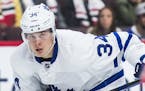 October 12, 2016: Toronto Maple Leafs Center Auston Matthews (34) during the NHL game between the Ottawa Senators and the Toronto Maple Leafs at Canad