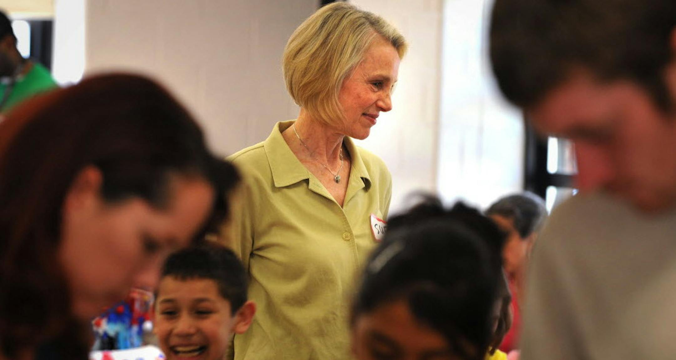 Sue Crolick of Art Buddies