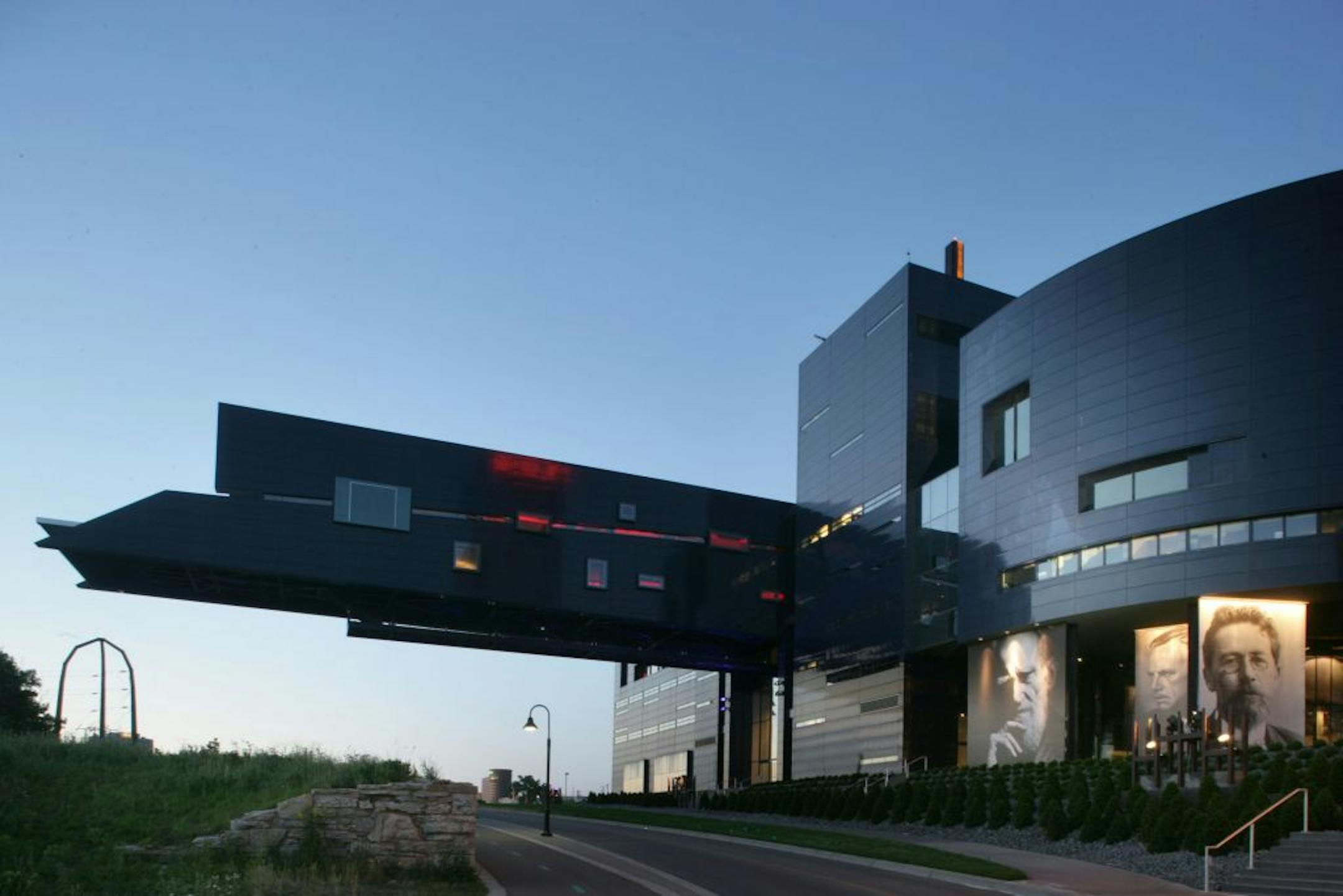 The Jean Nouvel-designed Guthrie Theater sticks out in a good way.