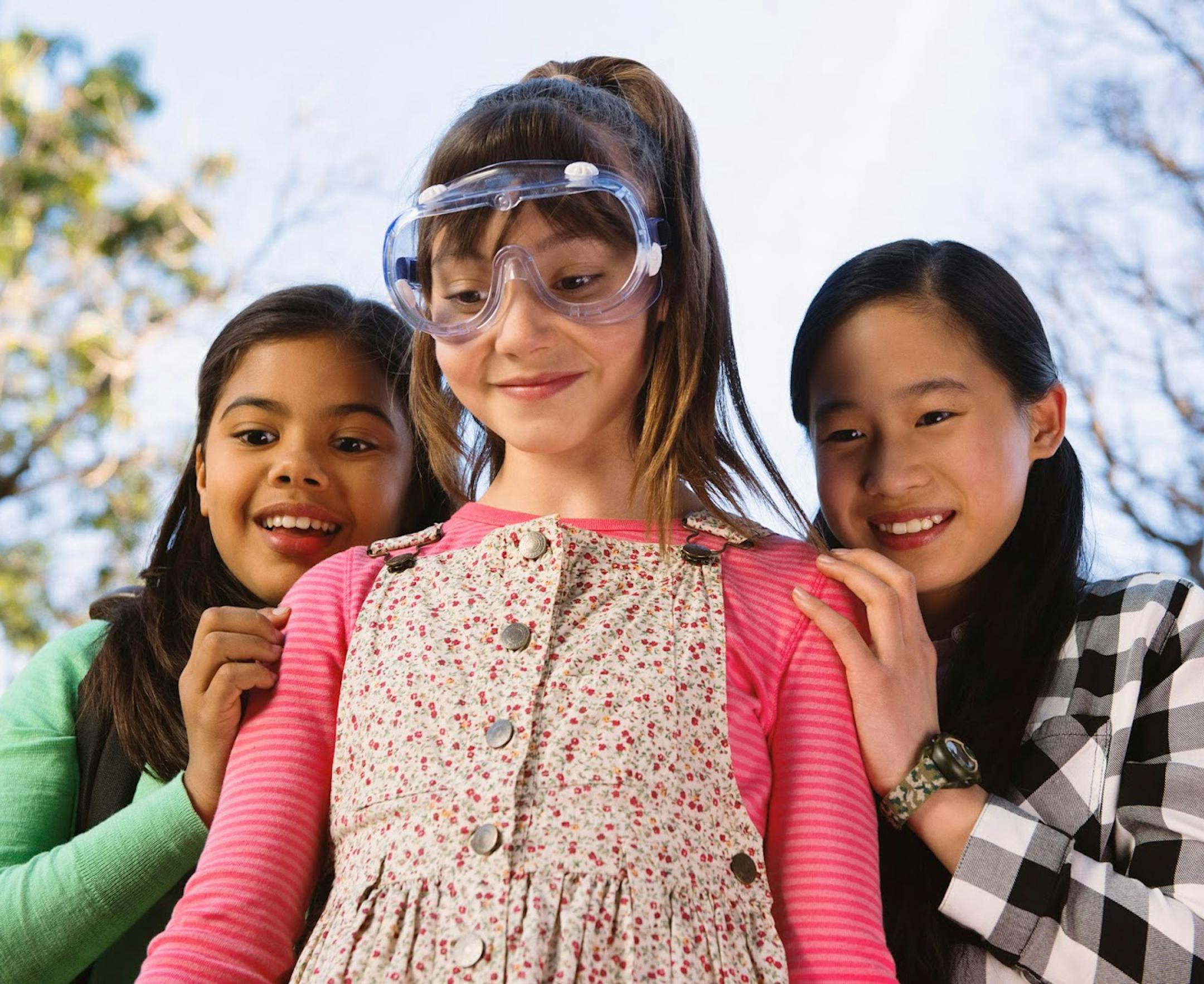Alison Fernandez, Lauren Lindsey Donzis and Zoe Manarel in "Summer Camp: Friends for Life."