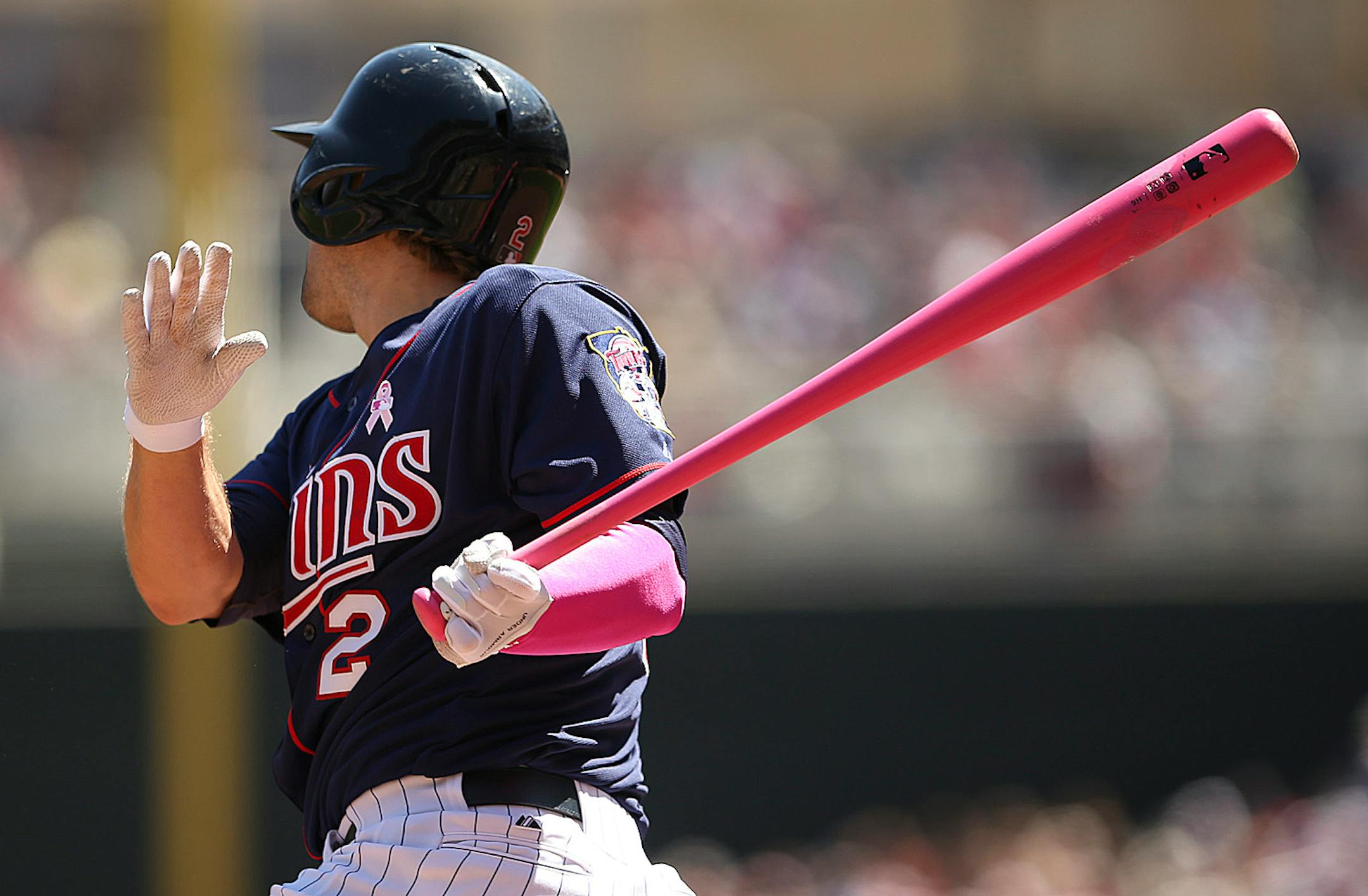 Twins second baseman Brian Dozier
