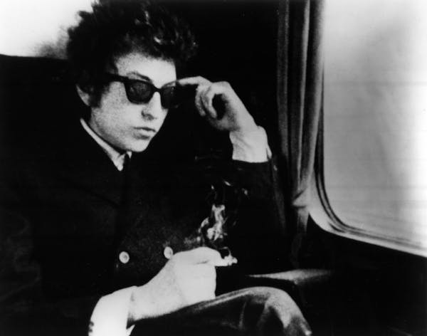 Bob Dylan appears in D.A. Pennebaker's 1967 film "Don't Look Back."