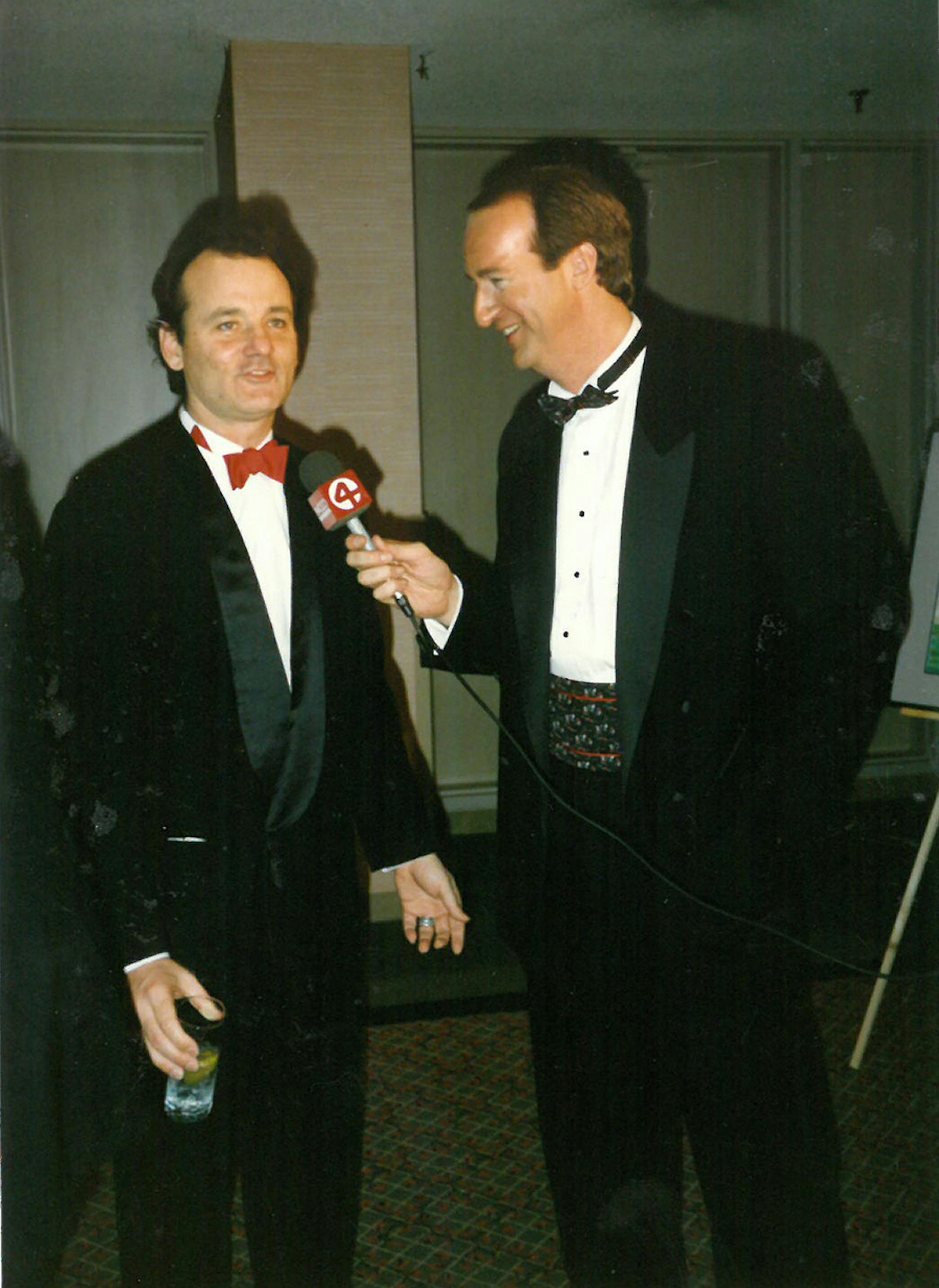 Mark Rosen with actor Bill Murray. Photo provided by Mark Rosen.