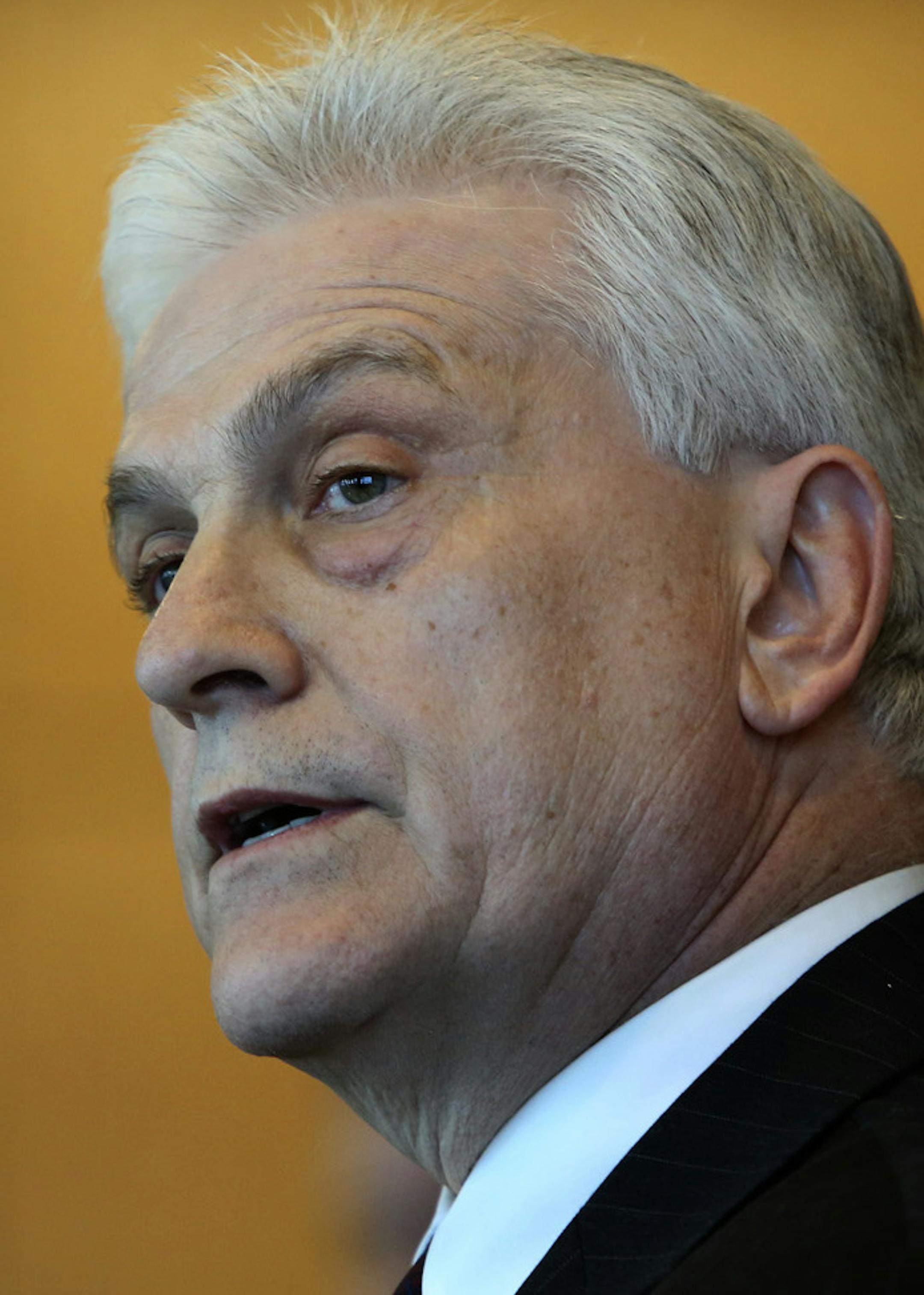 Tony Palumbo, Anoka County attorney, talked about what lead to the arrest of Alberto Palmer in the the death of Brittany Clardy, an 18-year-old St. Paul woman whose body was discovered in a car eight days after it had been towed from a Brooklyn Park apartment during a press conference in Andover , Min.,Thursday, March 7, 2013. ] (KYNDELL HARKNESS/STAR TRIBUNE) kyndell.harkness@startribune.com