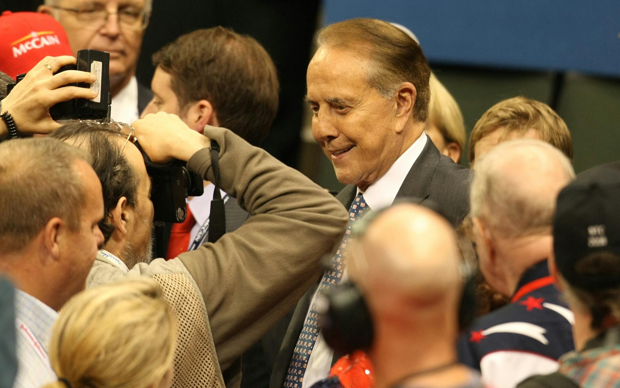 Former Sen. Bob Dole (and former presidential candidate) was at Wednesday's session.