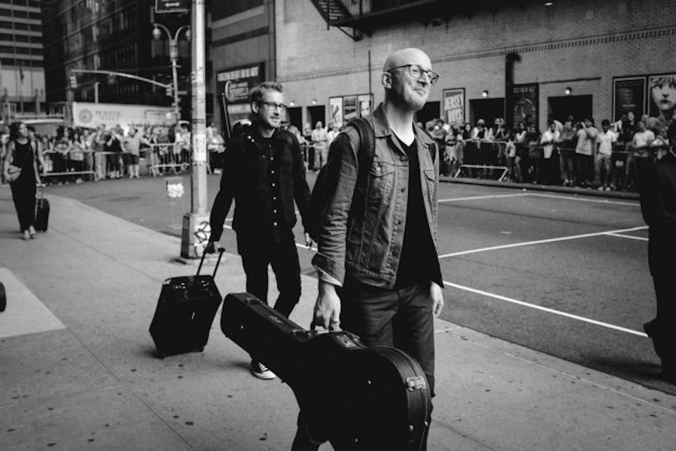 Jesse Peterson, an orchestra teacher at Anoka Middle School for the Arts, played on "The Late Show with David Letterman."