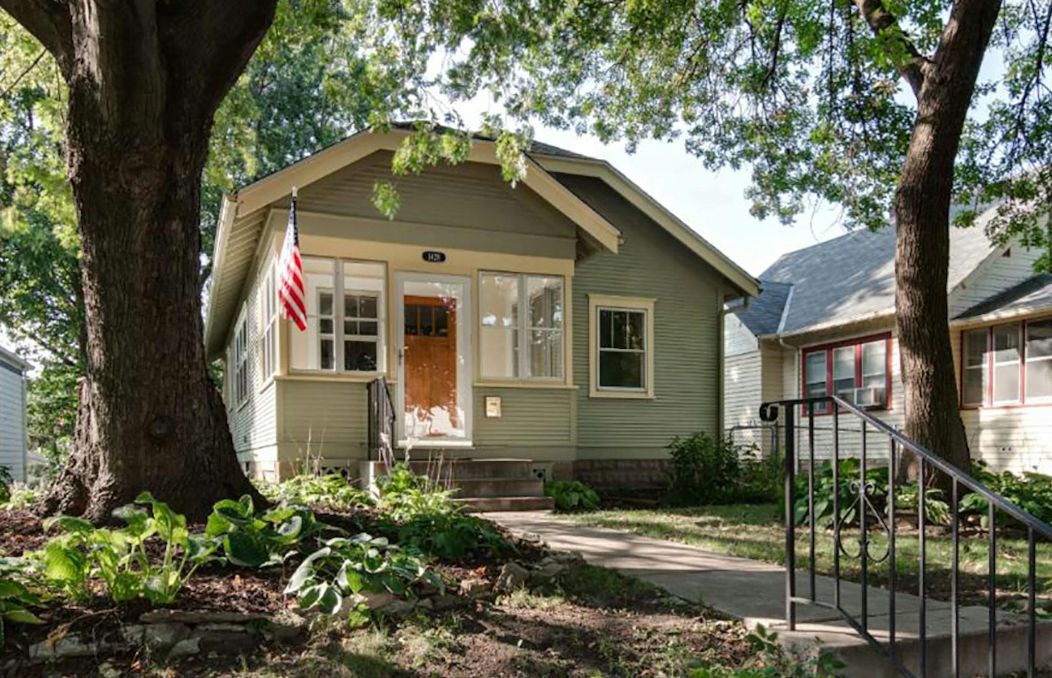 St. Paul
Built in 1922, this three-bedroom, two-bath house located in the Macalester-Groveland neighborhood has 1,275 square feet and features refinished hardwood floors, a built-in buffet, stainless steel kitchen appliances, full finished basement, porch, deck and one-car detached garage. Listed by Jeremy Peterson, Re/Max Results, 952-239-3142.