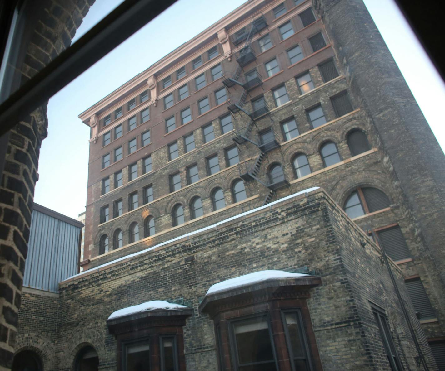 A view of the Pioneer and part of the Endicott building on Robert Street in St Paul Wednesday, January 8, 2014. ] (KYNDELL HARKNESS/STAR TRIBUNE) kyndell.harkness@startribune.com