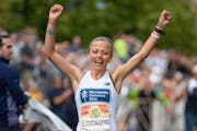 Dakotah Lindwurm was the first woman to cross the finish line in Grandma's Marathon in 2021. Now, she's bound for the Olympics.