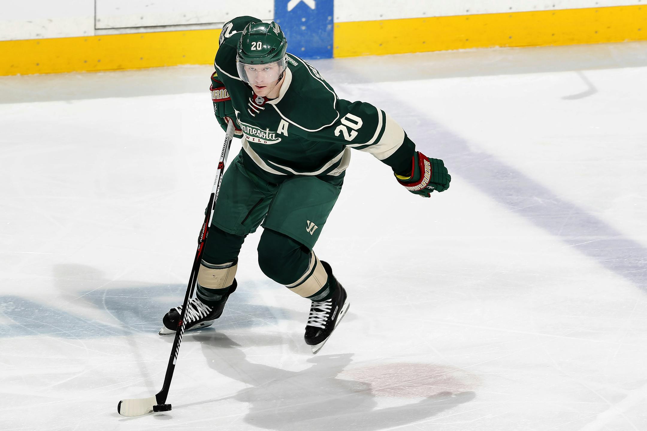 Minnesota Wild Ryan Suter. ] CARLOS GONZALEZ cgonzalez@startribune.com - January 12, 2017, St. Paul, MN, Xcel Energy Center, NHL, Montreal Canadiens at Minnesota Wild ORG XMIT: MIN1701151617441182