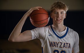 Wayzata's Jackson McAndrew, the Star Tribune's Metro Player of the Year in boys basketball, averaged 23.9 points and 10.1 rebounds per game.