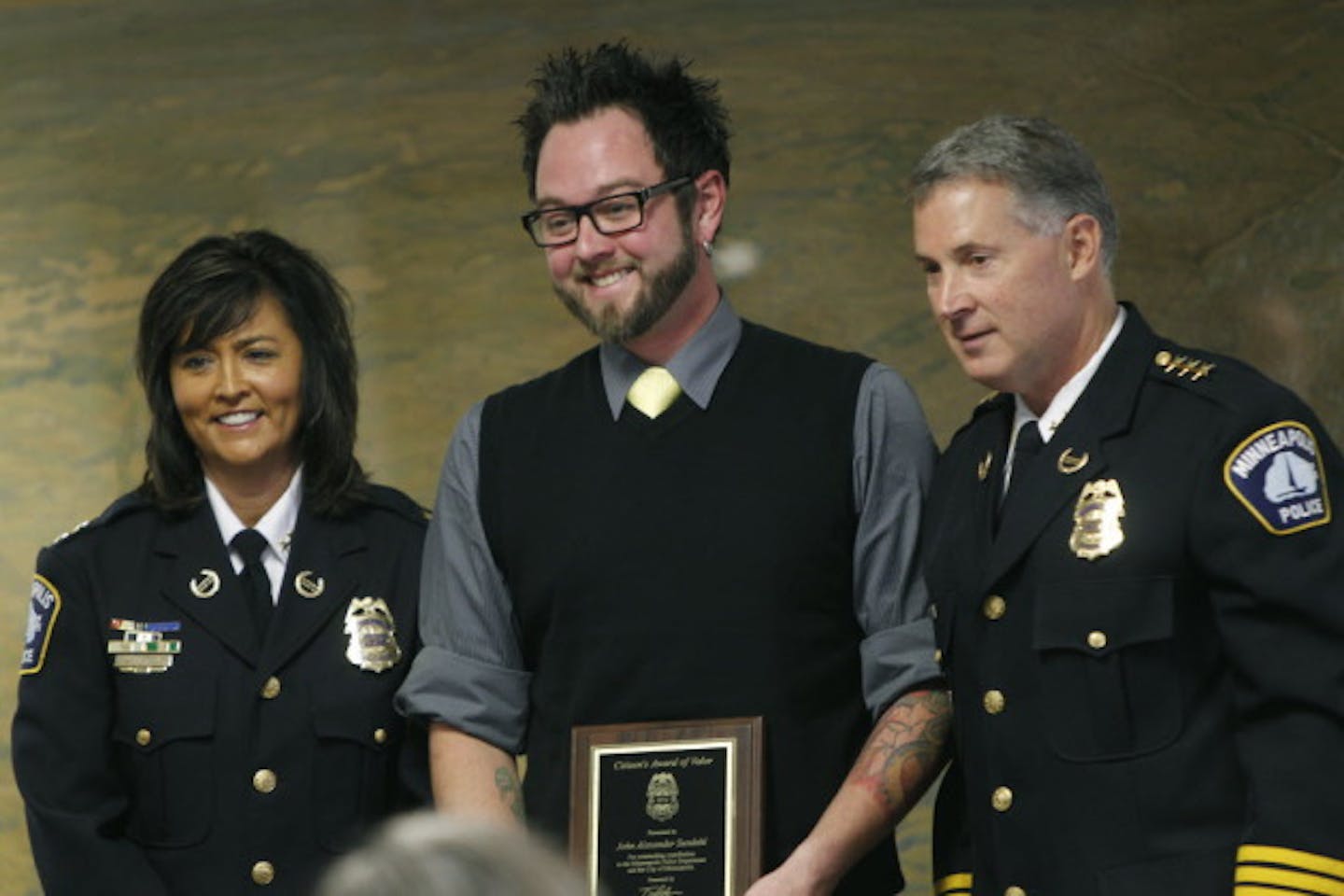 Police officers, citizens receive awards for bravery, service