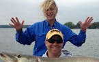 Lisa Dongoske of Plymouth caught and released this 48-inch muskie on Lake Minnetonka.