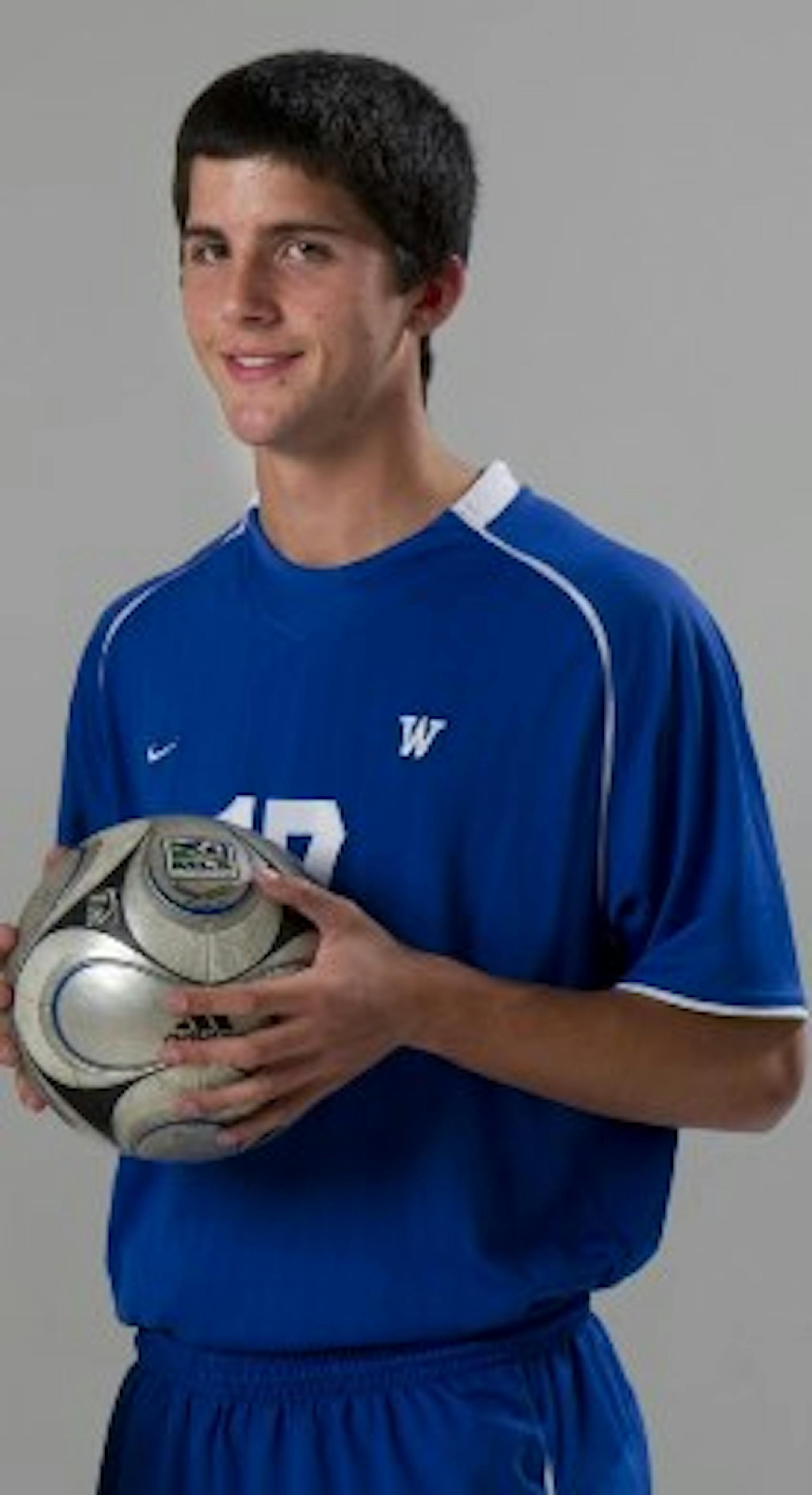 Eric Miller in his 2010 Star Tribune Metro Player of the Year picture
