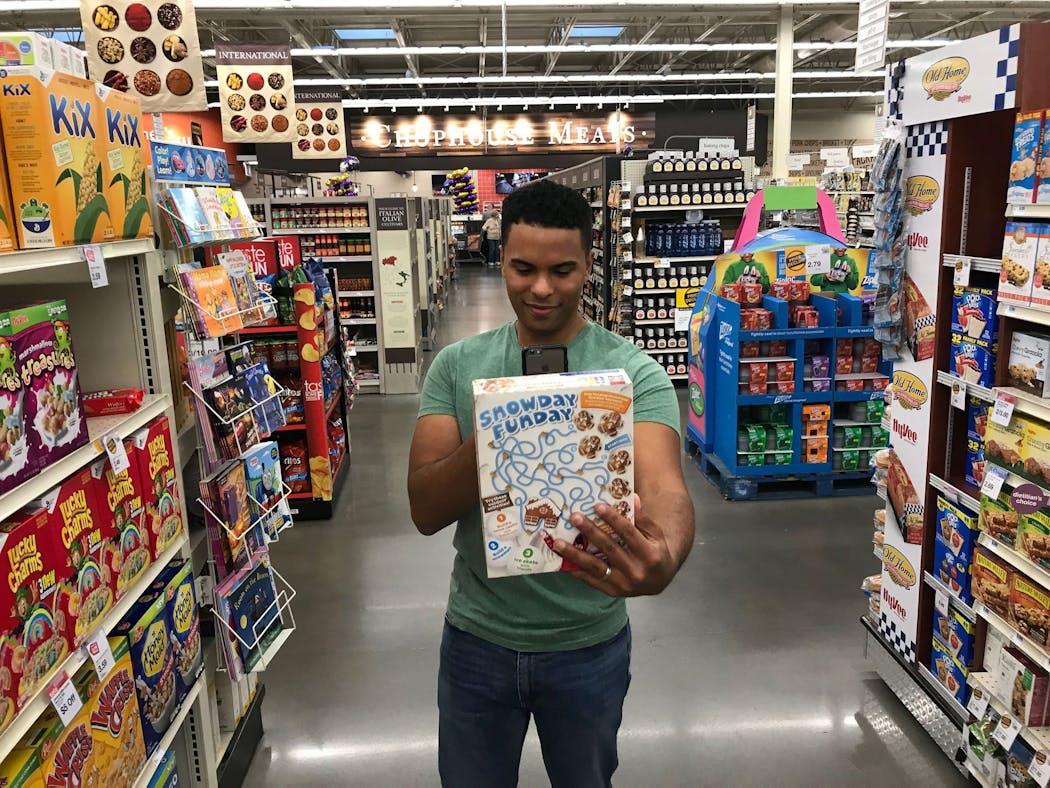 Ben Passe found a new Life cereal at Hy-Vee to share on his website snackcellar.com and Instagram account @snackcellar.