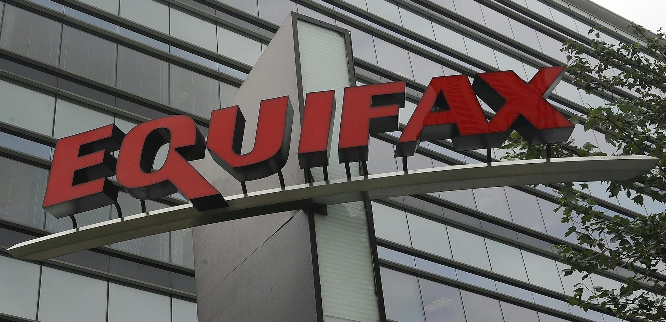 This Saturday, July 21, 2012, photo shows signage at the corporate headquarters of Equifax Inc. in Atlanta. Equifax said Thursday that problems with an online customer help page were caused by a vendor's software code and not by a cyberattack